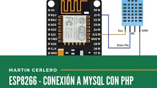 Conexión entre ESP8266 Nodemcu y PHP con MySQL usando sensor DHT11
