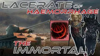 THE IMMORTAL - Lacerate of Haemorrhage Gladiator - Build Guide - Path of Exile Settlers