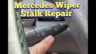 Mercedes Turn Signal and Wiper Stalk Repair W202 C230 C280
