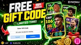 How To Get Gift Codes & Sign FREE Epic & Showtime Player Cards | eFootball 2026 😱⚽