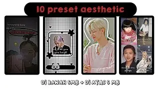 PRESET AM AESTHETIC DENGAN TEMA ULTAH