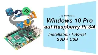 Windows 10 Pro auf Raspberry Pi 3/4 installieren - schnell und einfach!