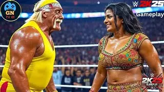 Indian woman Sheela vs. Hulk Hogan The Best Intergender Match in WWE History | WWE October 08, 2024