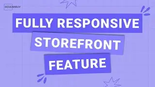 Web to Print Software with Fully Responsive Storefront Features - All-In-One Designer V3