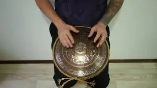 GUDA drum MINI Overtone Plus “Lotus” (D) Mystic, 432hz