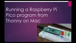 Raspberry Pi Pico Run from Thonny on Mac