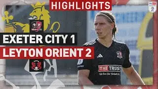 HIGHLIGHTS: Exeter City 1 Leyton Orient 2 (9/9/23) EFL Sky Bet League One
