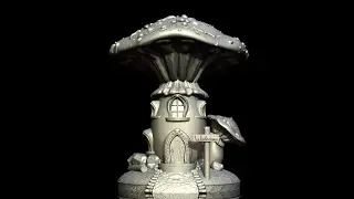 Fairy house 3d print