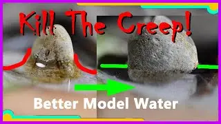 How to Make Better Epoxy Resin Water and Reduce Creep and the Miniscus