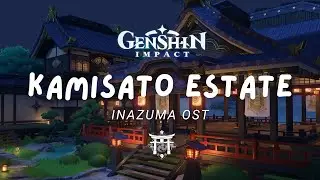 An Evening at Kamisato Estate 🎐 Relaxing Genshin Impact Music | Inazuma OST 原神 [No Mid-Roll Ads]