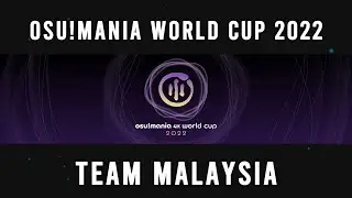 Osu!Mania World Cup 2022 Malaysian Roster Reveal