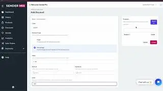 How to Create Discount Codes in Sendermix | Step-by-Step Coupon Tutorial