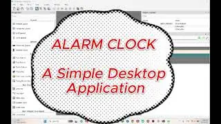 Alarm Clock with Python & PyQt5 | GUI Project