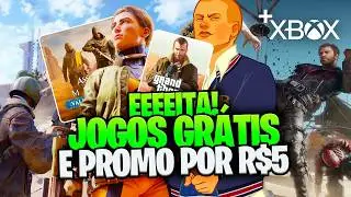 🔥 ALMOST FREE GAMES R$5, R$7 + FREE GAME on XBOX and PC + POPOZÃO on GAME PASS!