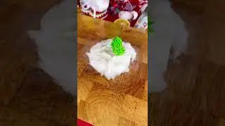 Рождественские капкейки #shorts     Все рецепты ищи в инсте 💜🐰