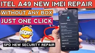 Itel A49 (A58 PRO 4G) PTA Block Imei Repair Without Any Box 