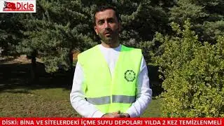 DİSKİ: Bina ve sitelerdeki içme suyu depoları yılda 2 kez temizlenmeli