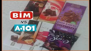A101 VS. BİM ÇİKOLATALARI -İLK KEZ DENEDİM!  #AyınKanalı #inceleme5 #çikolata