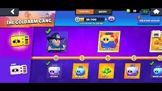 All Brawl Pass Rewards🤑🤑🤑 ( Gold Arm Gang Season)