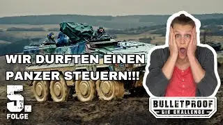 Wir durften einen PANZER steuern😱 | Benni&Arleen reagieren auf Folge5 @OttoBulletproof die Challenge