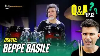 Q&A con Dado Ep.12 + Ospite BEPPE BASILE (Groove, Timing, Professione Batterista nel 2024)
