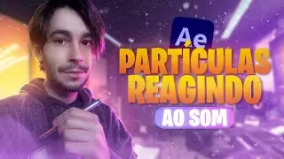 Particles reacting to sound || After Effects