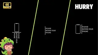 Rotate Your Phone Animation 4k 2024 🥰 | free! free! no copyright - Happy Editing 🎅 #nocopyright