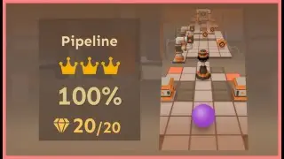 「Rolling Sky」Pipeline「Level 72」| ★★★★★