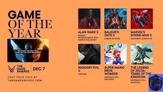 GOTY 2023 : Unwrapping the Brilliance of 2023's Game of the Year Nominees! by 