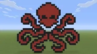 Minecraft Pixel Art - Hydra Logo