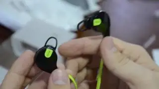 Перьева ручка, крутые блютуз наушники и поводок для котэ =^_^=