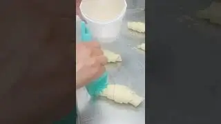 Как готовят Круассаны в нашем Цехе👍#рецепты #вкусная #выпечка