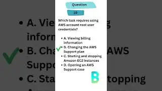 Q19: AWS cloud practitioner exam questions 