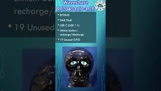 The Wavreshare RP2040-TFT-1.28