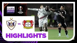 FK Qarabag v Bayer 04 Leverkusen | Europa League 23/24 | Match Highlights