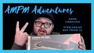 Best RGB XL Mouse Pad! - Steelseries QCK Prism XL - AMPM Unboxing