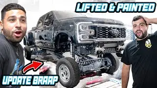 2023 F350 12 Inch Lift & Paint Match