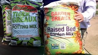 LSU AgCenter and Phillips Bark have worked to create garden potting mixes