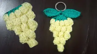 Very easy and simple crochet grapes🍇 tutorial _crochet grapes #crochet #viral #pakcreativechannel