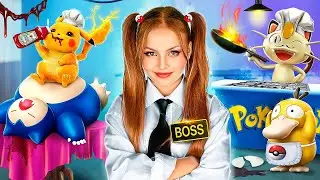 Sono il Boss del Ristorante dei Pokemon! I Pokemon nella Vita Reale!
