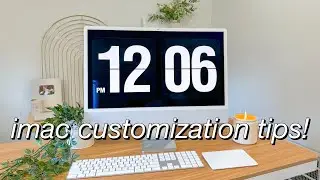 CUSTOMIZING + ORGANIZING MY M3 iMAC 2023 *NEW iMac with M3*