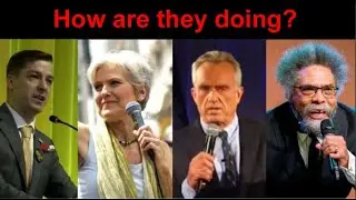 July 6, 2024: How are alternative Presidential candidates RFK, Stein, Oliver, and West doing?
