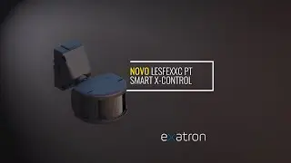 Novo Sensor de Presença Externo Smart X-Control Preto - LESFEXXC PT