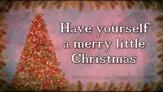 'Have Yourself a Merry Little Christmas' by Robert Marleigh, a Crooner of Jazz and Holiday Classics