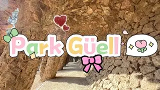 Park Güell Barcelona Spain. November 8, 2024.#travel #barcelona