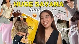 Huge savana tryon haul!📦trendy,pinteresty pieces 