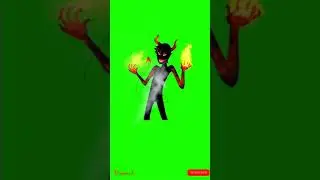 Green screen Devil animation 