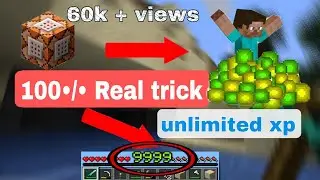 How to make a xp farm with command block in minecraft  || Infinite Gamers 🎮 (unlimited xp)