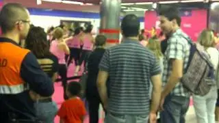 Fitness Festival - Nuevos Ministerios Metro Station, Madrid