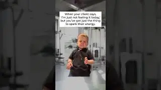 POV: When your client needs a little extra motivation. 😂💪 #trainerlife #fitnesshumor